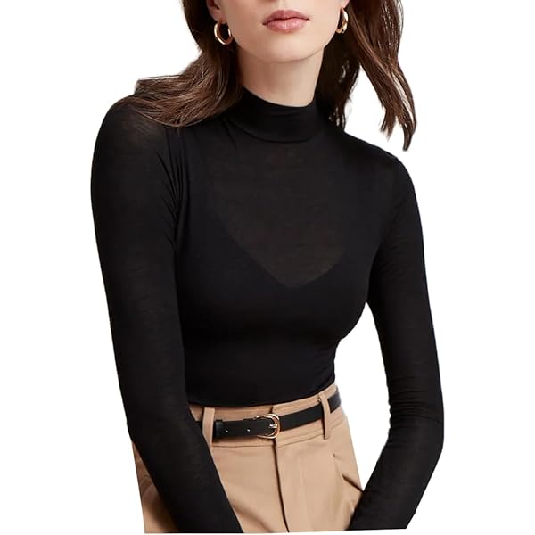 Free People Women's On Air Turtleneck, Moonrock at Amazon
