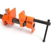 Pony Jorgensen 52 Pipe Clamp, Fixture for 1/2-Inch Black Pipe, Pack 1 | Clamps, Pipe Clamps, Fixture Clamps, Woodworking Clamps, Sliding-Pin Handle, Cast