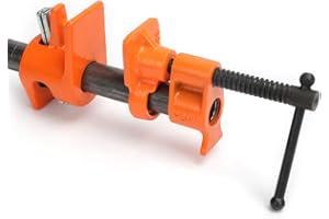 Pony 52, 1/2-Inch Pipe Clamp Fixture for 1/2-Inch Black Pipe