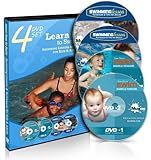 Swimming Lessons for Kids & Adult - Techniques & Tips - 4 DVD Set