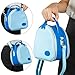 CAIUL Zipper Universal Camera Carrying Case Compatible with Fujifilm Mini 8 8+ 9 70 7s 25 26 50s 90 Camera, Polaroid ZIP Mobile Printer, Instax Printer, Light Blue