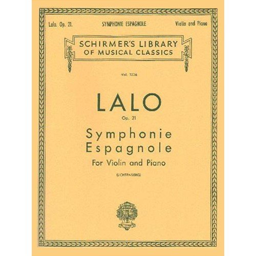 G. Schirmer Lalo Symphonie Espagnole