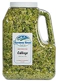 Harmony House Foods Dried Cabbage Flakes (48 ounce Gallon Size Jug)