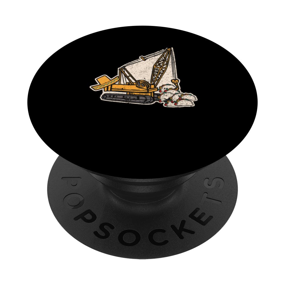 Mexican Crane Tacos Cinco De Mayo Fiesta Mexico Lover PopSockets Swappable PopGrip