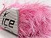 Pink Extra Long Eyelash Yarn Ice Luxurious Fun Fur 50gr 38yds 13273