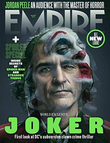 Empire Magazine (August, 2019) Joker Cover Single Issue Magazine – January 1, 2019