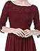 Ever-Pretty Women's Lace Long Sleeve Floor Length Evening Dress 08412