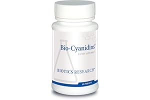 Biotics Research Bio Cyanidins Loaded with Oligomeric Proanthocyanidin Compounds OPC, Radiant Skin, Botanically Based Antioxidant Support, Heart Health, Polyphenols from Pine, 60 Tabs