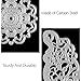 Apipi 4 Pieces Lace Edge Die Cuts- Metal Lace Shaped Embossing Dies, Carbon Steel Cutting Dies Stencil Template for Scrapbooking, DIY Crafts, Card Making