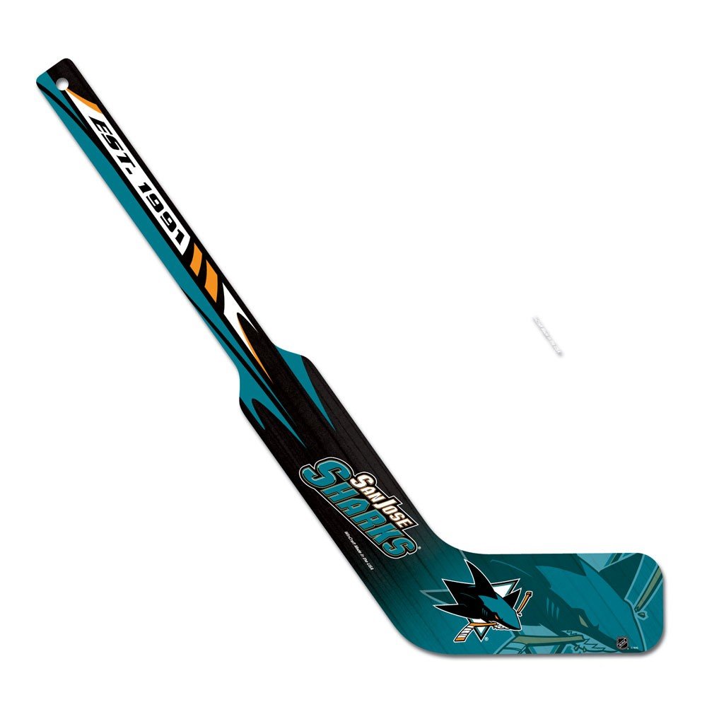 21 Wincraft NHL San Jose Sharks WCR73144011 Hockey Goalie Stick Sports