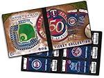 Twins Inaugural Season MLB Ticket Alubum