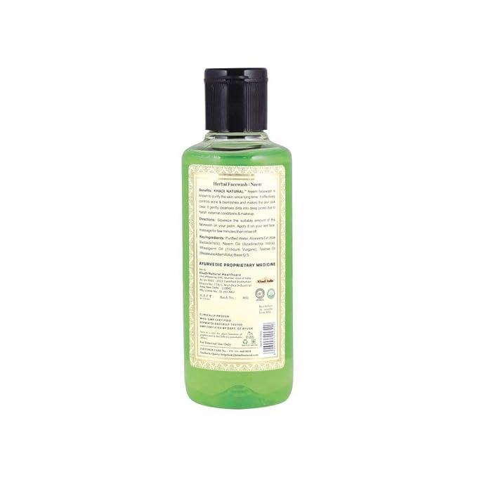 khadi face wash for men
