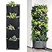 4Pockets 25x12Inch Fabric Wall Planter-Wall Hanging Pots for Plants-Garden Flower Pots and Planters-Wall Hanging Pots for Plants Indoor-Vertical Garden Wall Planter Indoor-Green Wall Decor Living (1)thumb 4