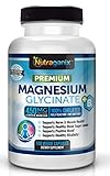 [Holiday Sale!] Magnesium Glycinate 450mg + Vitamin B6, 120 Veggie Capsules, Superior Absorption, Non-GMO, Gluten Free, Vegan Friendly
