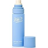 Jeff's Barbershop Sea Salt Texture Hair Spray, Sandalwood - Texturizing & Thickening Volumizer for Men & Women - Light Hold, Textured Finish for Body, Volume & Waves (3.4 fl oz/100ml)