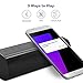 VAVA VA-SK002US Voom 20 Bluetooth Speakers IPX5 Splash Proof Deep Bass Portable Wireless Speakers with 2 Passive Subwoofers (Power Bank Slot for Phones Charging Aptx)