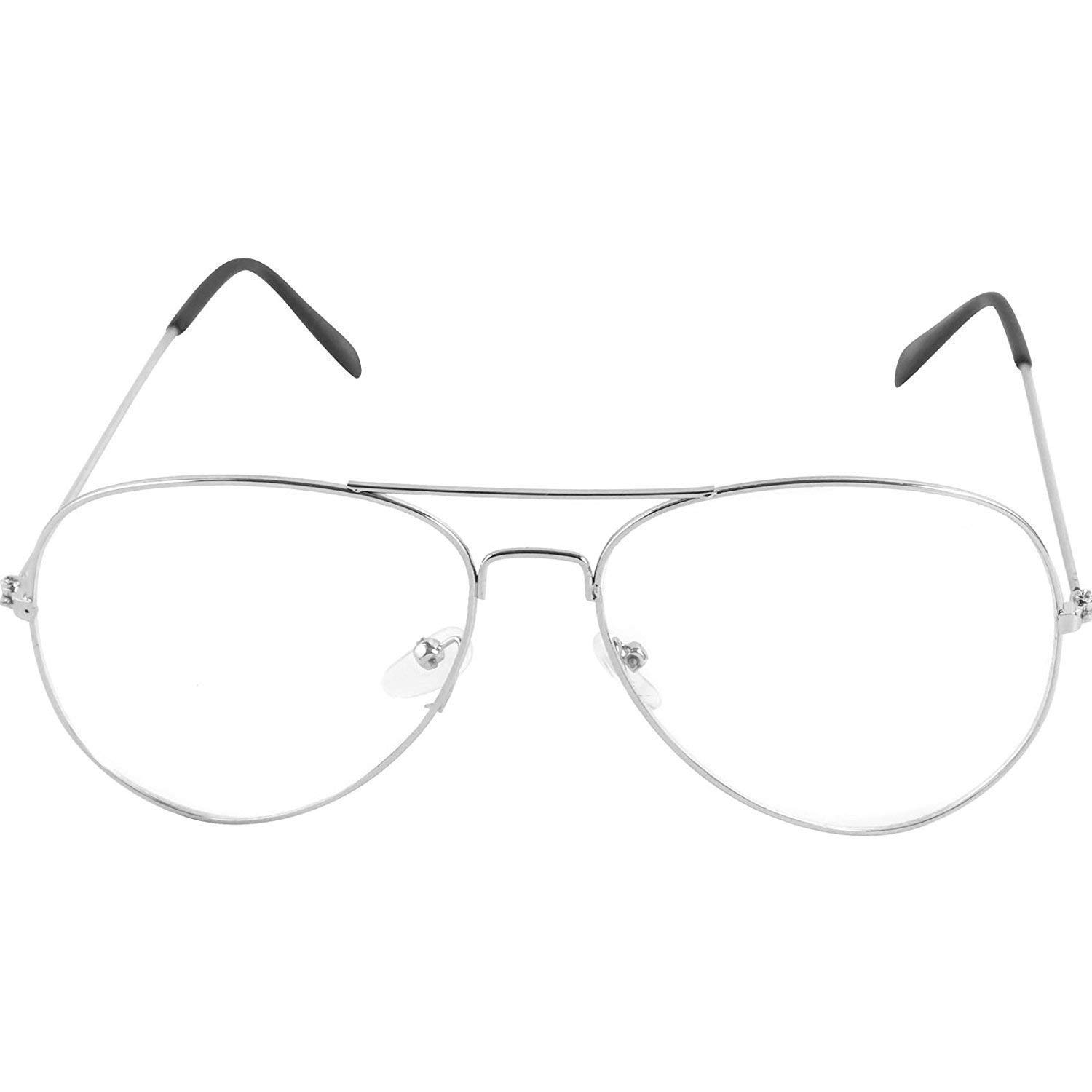 transparent aviator glasses