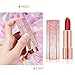 Super Matte Lipstick Set, Twinkle Starlight 3 Color Matte Lipstick, Matte Waterproof Long Lasting Lip Gloss, lip balm, Non-Stick Cup for Lips Makeup Gift