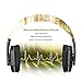 iDeaUSA Bluetooth Headphones with Mic, APT-X Wireless Over-ear Headphones for TV, 14 Hours Playback
