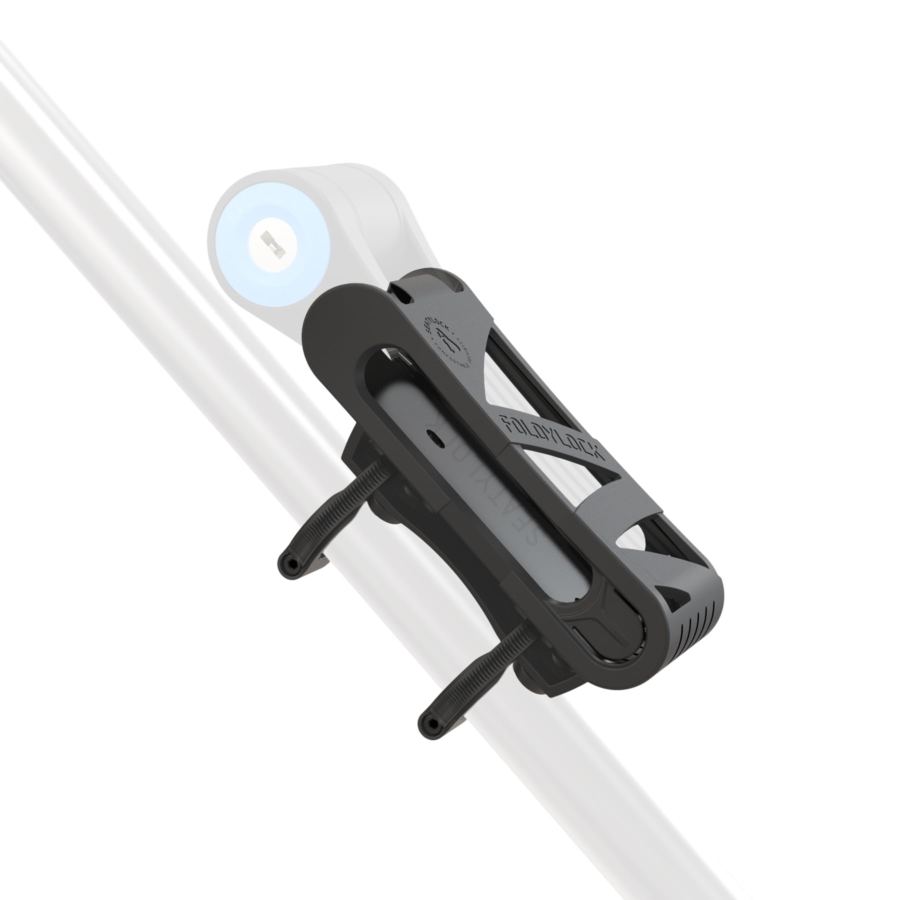 FoldyLock Mini Bike Lock Mount Carrying Case - Ultra Lightweight Mounting Bracket Case for FoldyLock Mini Folding Bike Lock - Portable Secure Bicycle Attachment Accessory