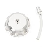 Rzmmotor Dirt Bike Cnc Gas Cap Fuel Cover Tank Cap Fit For Honda Crf150f Crf230f Cbf 150f 230f 03 17 Silver Buy Online In Bermuda At Bermuda Desertcart Com Productid