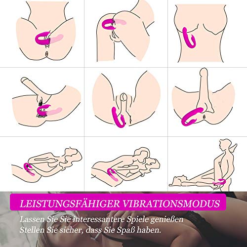 G-Punkt Klitoris Vibratoren f¨¹r sie mit 10 Vibrationmodi 5 Rollfunktioen Stimulator Realistischer Silikon Dildo Vibrator- WeDol Massageger?t Analvibrator Erotik Sexspielzeug f¨¹r Frauen und Paare