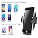 Wireless Car Charger, Amyhomie Fast Wireless Charger Car Mount with 2 in 1 Function Air Vent Holder for Samsung Galaxy Note 8/S7/S7 Edge/S6 Edge,iPhone 8/8 Plus/X and Other Qi-enabled Devices