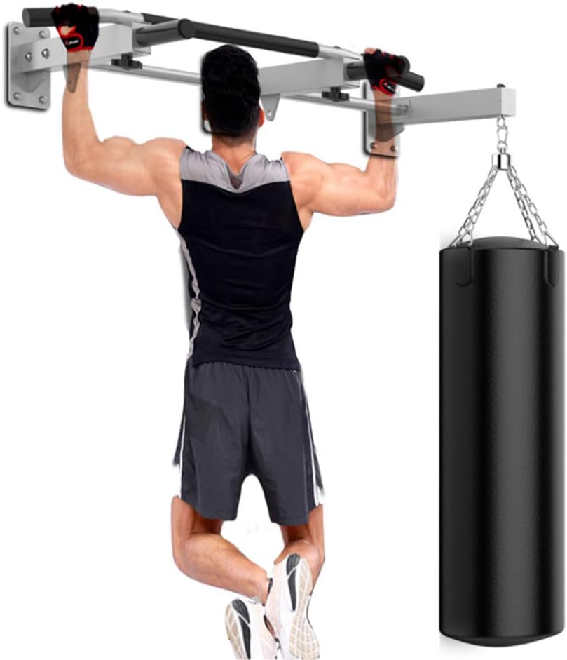 pull up station with punch bag