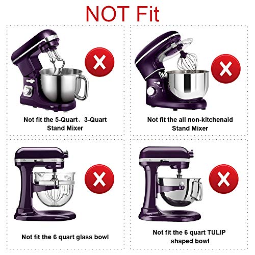 Flex Edge Beater for KitchenAid Mixer Attachment 6Quart