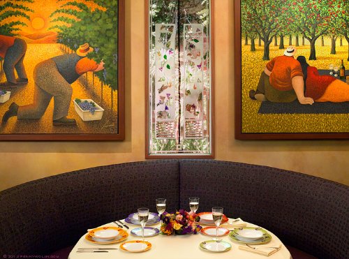 Barbara Lazaroff - Flame of Life Dinnerware