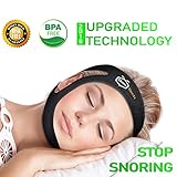 Anti Snoring Chin Strap new Anti Snoring Devices,Unisex Cpap Chin Strap for Jaw Support for Adjustable Snore Chin Strap & Snore Stopper, Stop Snore Sleep Aid for Men, Women, and Kids, Snoring Solution