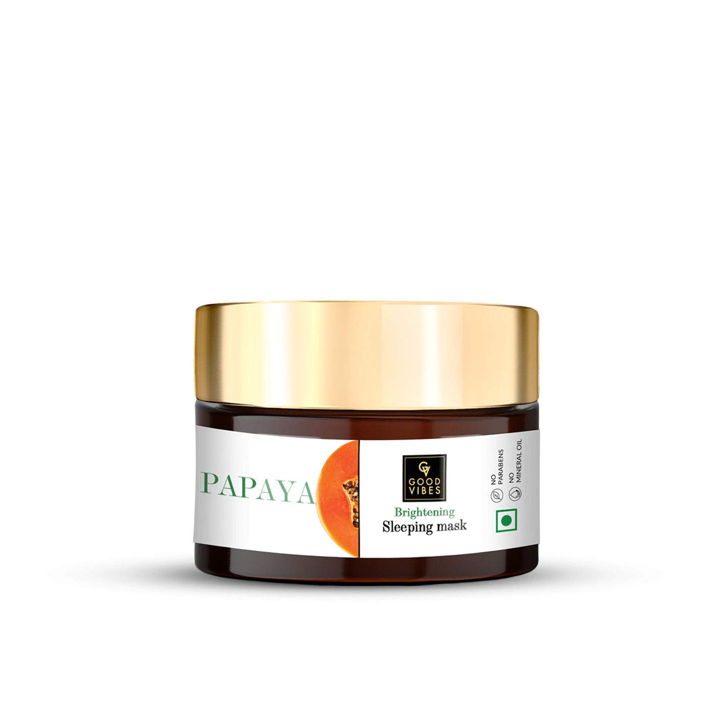 good vibes papaya brightening face wash