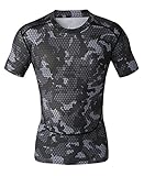 L&H Men's Monster Super Hero Riding shirts Sweet-free Quick-dry Compression Shirt Basketball training shirt Long sleeve shirt