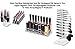 (Fits large Based Lipsticks) Acrylic Oversized Lipstick Organizer & Beauty Care Holder Provides 12 Space Storage | byAlegory (Black Clear) Makeup Organizer