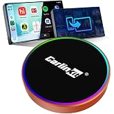 Carlinkit Wireless CarPlay Android Auto with AirPlay Miracast Adapter | CP2A-M 4-in-1 Car Wireless Screen Mirroring Adapter, with OEM Wired CarPlay, Online Upgrade, USB-A &amp; USB-C, Auto Reconnect