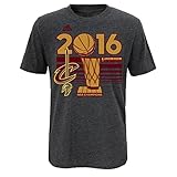 Cleveland Cavaliers 2016 NBA Champions Official Locker Room T-Shirt-Youth - Gray , Youth X-Large