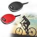 jntworld Waterproof Bike Saddle Bag Under Seat Bike Bag Mountain Bike EVA Nylon Shell Cycling Tail Bag, Red