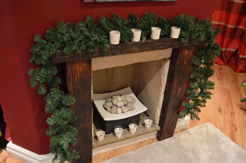 Kaemingk, imperial fir garland, soft needle PVC inside, length 270 cm, diameter 20 cm, 680450