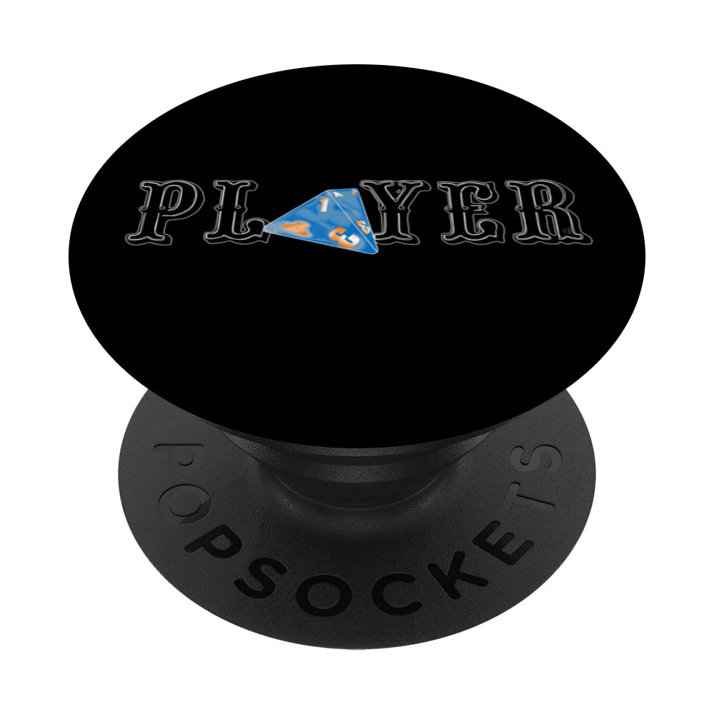 Player Outfit - Nerd Dice Game Outfit Nerd PopSockets Swappable PopGrip
