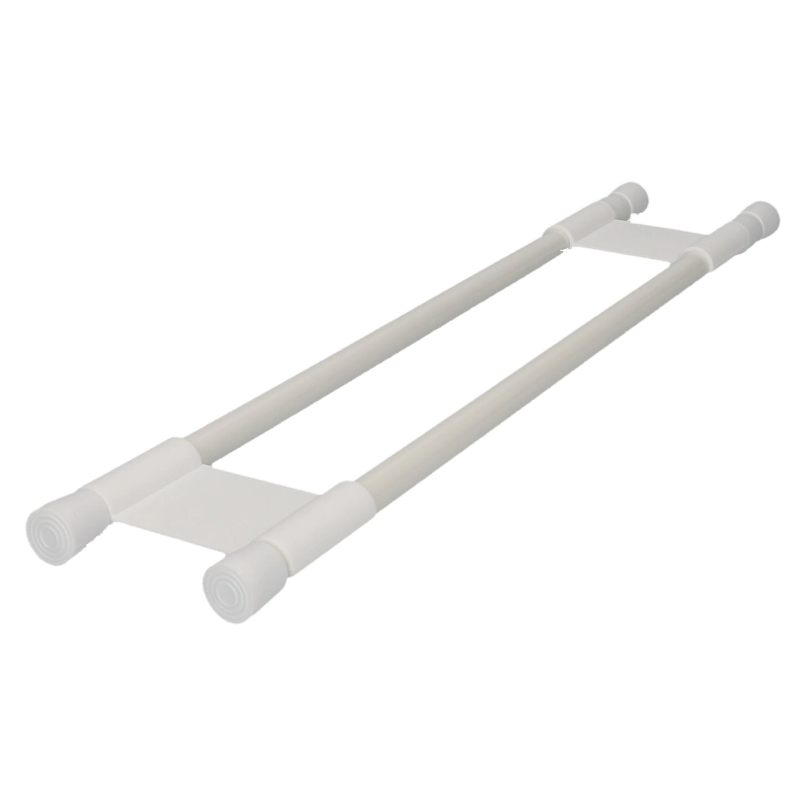 cartrend Caravan 10242 Double Support Bars for Securing Shelves, Cupboards, Caravans, Motorhomes, Camping, Home, Boat, 41cm - 71cm