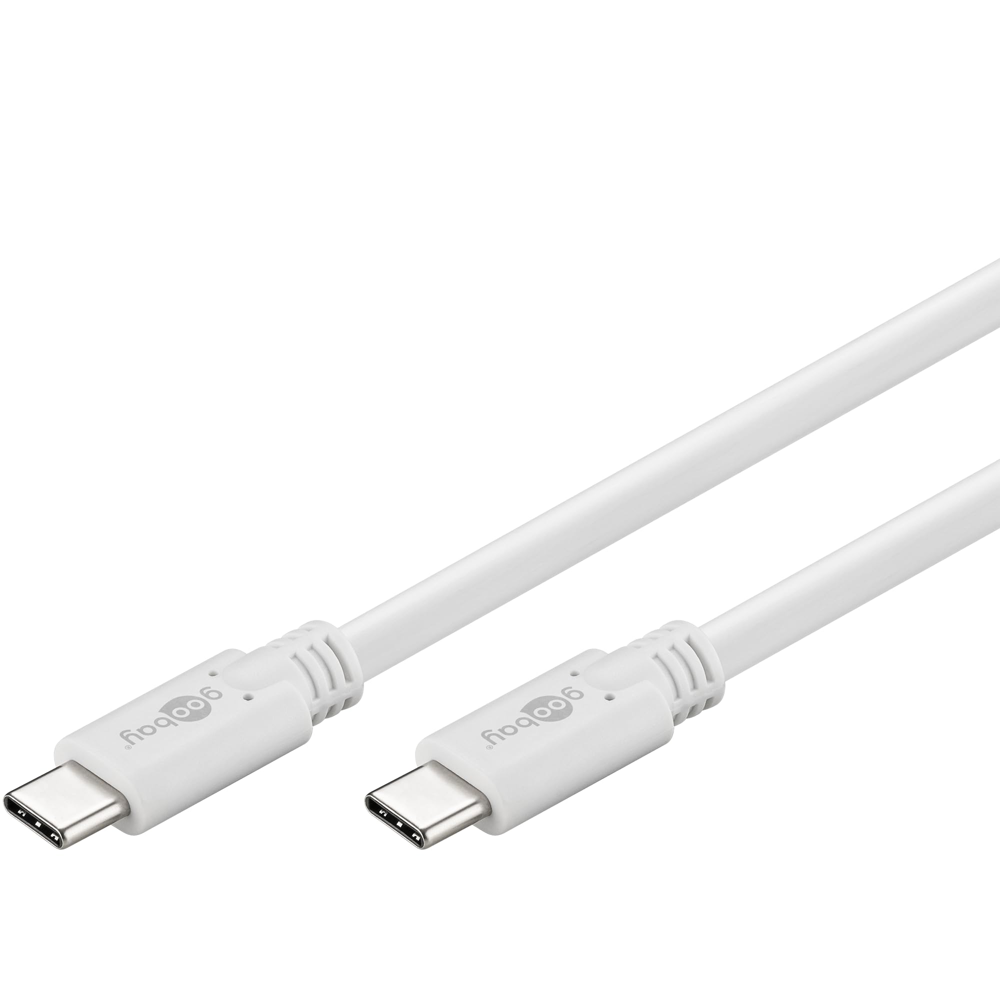 Goobay 67194 USB-C 3.1 Generation 1 Cable, White, 1m Length
