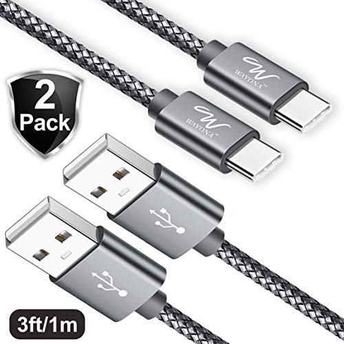 Wayona USB Type C Charger Cable Fast Charging USB C Cable/Cord for Samsung Galaxy S10e S10 S9 S8 Plus S10+, Note 10 Note