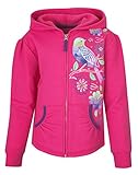 Hanes Girls` Full-Zip Hoodie