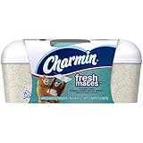 Charmin Freshmates Flushable Wet Wipes, 40 count Tub (Pack of 12)