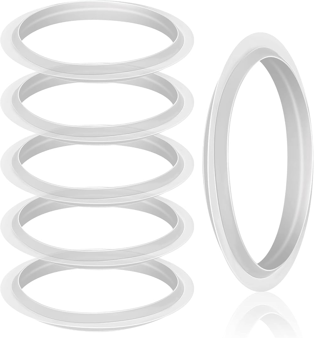 Outus 6 Pcs Sink Plug Rubber O-Ring Seal Gasket 31/39mm Replacement