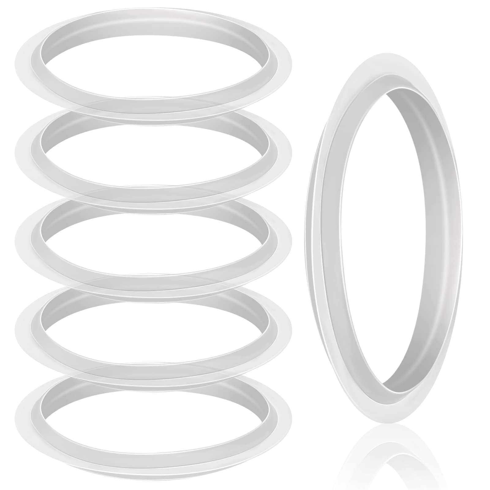 Outus 6 Pcs Sink Plug Rubber Seal O-rings Seal Rubber Gasket Basin Pop up Plug Replacement Sink plugs for Bath Wash Basin Drainplug 31/39mm