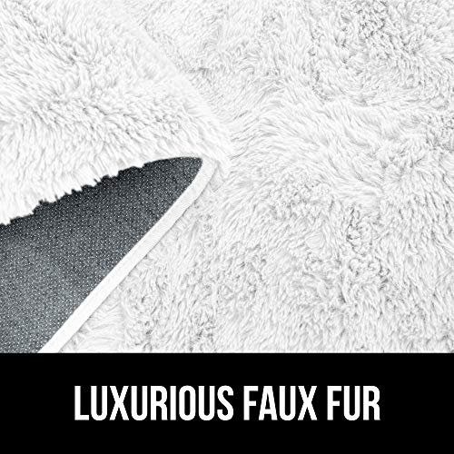 GORILLA GRIP Original Premium Fluffy Area Rug, 2x4 Feet Super Soft High