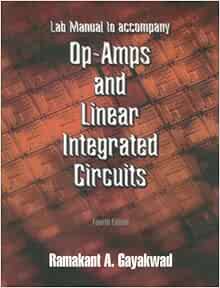 Op- Amps and Linear Integrated Circuits: Gayakwad, Ramakant A