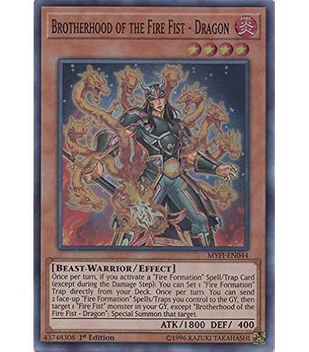 Yu-Gi-Oh! - Brotherhood of The Fire Fist - Rooster - FIGA-EN025 - Super Rare - 1st Edition