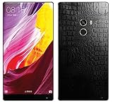 Decalrus Protective Vinyl Skin Decal for Xiaomi Mi MIX Black Crocodile Skin Textured skin Carbon Fiber case wrap cover sticker skins CROXiaomiMiMIXBlack